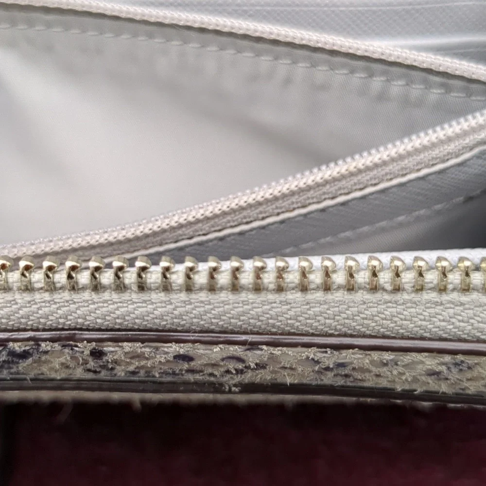 Coach Taylor Exotic Accordion Wallet -  F50674)